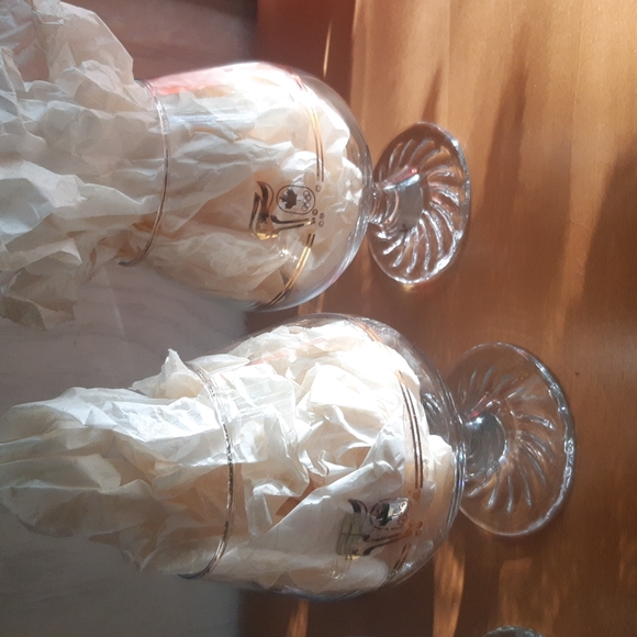 Petro Canada 1988 Calgary Winter Olympic Games Brandy Snifter Glasses set of 4 - Picture 3 of 7